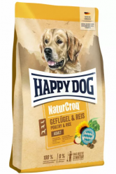 HAPPY DOG NaturCroq mit Geflügel, Reis 1 kg 