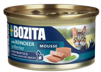 BOZITA Mousse mit Rentier für Katzen 12 x 85 g 