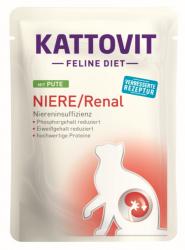 KATTOVIT Feline Diet Niere/Renal 24x85 g mit Pute 