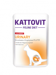 KATTOVIT Feline Diet Urinary mit Kalb für Katzen 24 x 85 g 