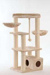 SILVIO DESIGN Katzenbaum Enya 65x55x143 cm in beige 