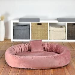 Silvio Design Velvet Kuschelinsel Gr. M ca. 68 x 18 cm, rosa 