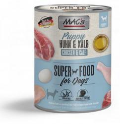 MAC's Puppy SUPER FOOD mit Huhn, Kalb 6 x 800 g 