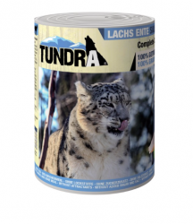 TUNDRA mit Lachs, Ente für Katzen 6 x 400 g 