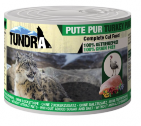 TUNDRA mit Pute pur für Katzen 6 x 200 g 
