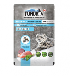 TUNDRA mit Pute, Wild für Katzen 16 x 85 g 