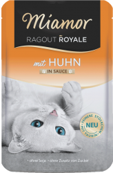 Miamor RAGOUT ROYALE mit Huhn in Sauce für Katzen 22 x 100 g 