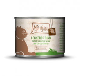 MjAMjAM mit Rind für Katzen 6 x 200 g 