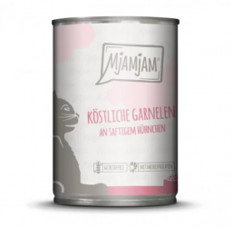 MjAMjAM mit Garnelen, Hühnchen für Katzen 6 x 400 g 