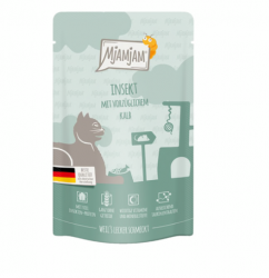 MjAMjAM mit Insekt, Kalb für Katzen 12 x 125 g 