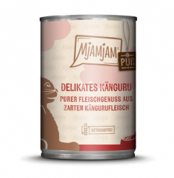 MjAMjAM mit zartem Känguru pur für Hunde 6 x 400 g 