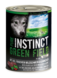 PURE INSTINCT Green Field 6x800g Dose mit Wildschwein & Kaninchen 