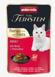 animonda VOM FEINSTEN mit Rind,Putenfilet für Katzen 18 x 85 g 