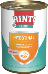RINTI CANINE INTESTINAL mit Rind für Hunde 12 x 400 g 
