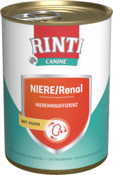 RINTI CANINE NIERE / Renal mit Huhn für Hunde 12 x 400 g 