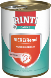 RINTI CANINE NIERE/Renal mit Rind für Hunde 12 x 400 g 