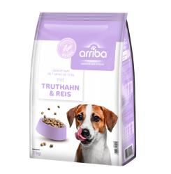 arriba Senior Light mit Truthahn, Reis 3 kg 