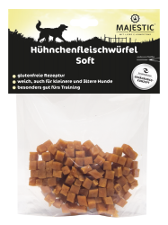 MAJESTIC Hühnchenfleischwürfel Soft für Hunde 200 g 