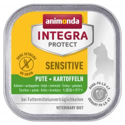 animonda INTEGRA PROTECT Sensitive mit Pute, Kartoffeln für Katzen 16 x 100 g 