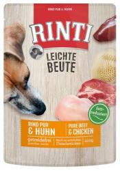 RINTI LEICHTE BEUTE mit Rind, Huhn für Hunde 10 x 400 g 