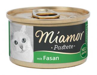 Miamor Pastete 12x85g Dose mit Fasan 