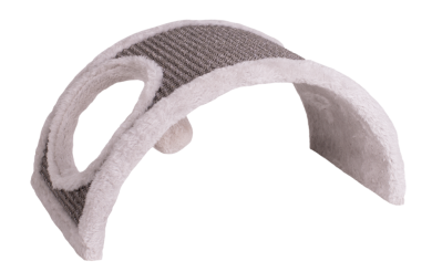 azoona Sisal-Kratzbogen 34 x 20,5 x 18 cm, grau 