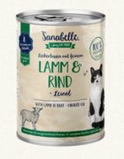 Sanabelle mit Lamm, Rind für Katzen 6 x 400 g 