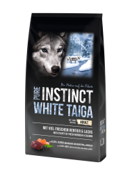 PURE INSTINCT White Taiga Adult 12 kg mit Rentier & Lachs 