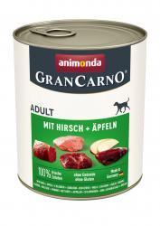 animonda GRANCARNO mit Hirsch, Äpfeln für Hunde 6 x 800 g 