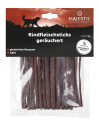 MAJESTIC Rindfleischsticks geräuchert für Hunde 150 g 