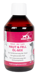 ANIMAL HEALTH Haut & Fell Öl-Mix für Hunde und Katzen 250 ml 