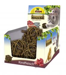 JR FARM Nature Ball mit Rindfleisch für Katzen 15 g 