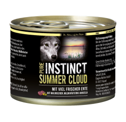 PURE INSTINCT SUMMER CLOUD mit Ente für Hunde 6 x 200 g 
