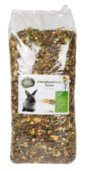 LandPartie Zwergkaninchen-Futter mit Luzerne 5 kg 