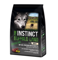 PURE INSTINCT BUFFALO LAND mit Wasserbüffel für Hunde 4 kg 