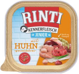 RINTI KENNERFLEISCH JUNIOR mit Huhn für Hunde 9 x 300 g 