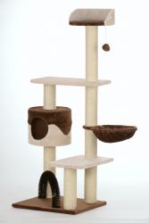 SILVIO DESIGN Etagenboy ca. 138 cm, beige-braun 