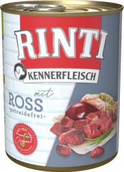 RINTI KENNERFLEISCH 12x800g Dose mit Ross 