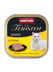 animonda VOM FEINSTEN Senior mit Geflügel 32 x 100 g 