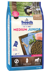 bosch MEDIUM JUNIOR mit Geflügel für Hunde 1 kg 