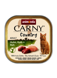 animonda CARNY Country mit Huhn, Kalb und Reh für Katzen 32 x 100 g 