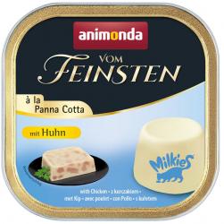 animonda VOM FEINSTEN MILKIES à la Panna Cotta mit Lachs für Katzen 32 x 100 g 