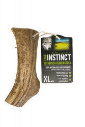 PURE INSTINCT Rothirsch-Geweihstück für Hunde XL 