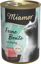 Miamor Feine Beute mit Pute für Katzen 12 x 400 g 