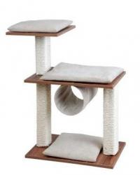 SILVIO DESIGN Kratzstamm Cosy 86cm in Walnussdekor 