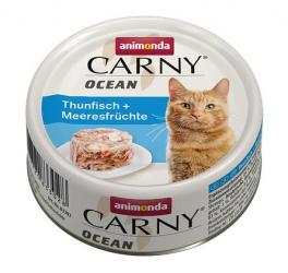 animonda CARNY OCEAN mit Thunfisch, Meeresfrüchte für Katzen 12 x 80 g 