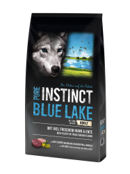 PURE INSTINCT BLUE LAKE mit Huhn, Ente für Hunde 12 kg 