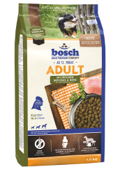 bosch mit Geflügel, Hirse für Hunde 1 kg 