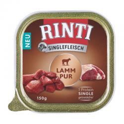 RINTI SINGLEFLEISCH mit Lamm für Hunde 10 x 150 g 
