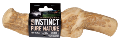 PURE INSTINCT Kaffeeholz für Hunde L 1 Stck. 